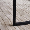 White Top/Black Base Emmaline Frame 2 Nesting Coffee Tables