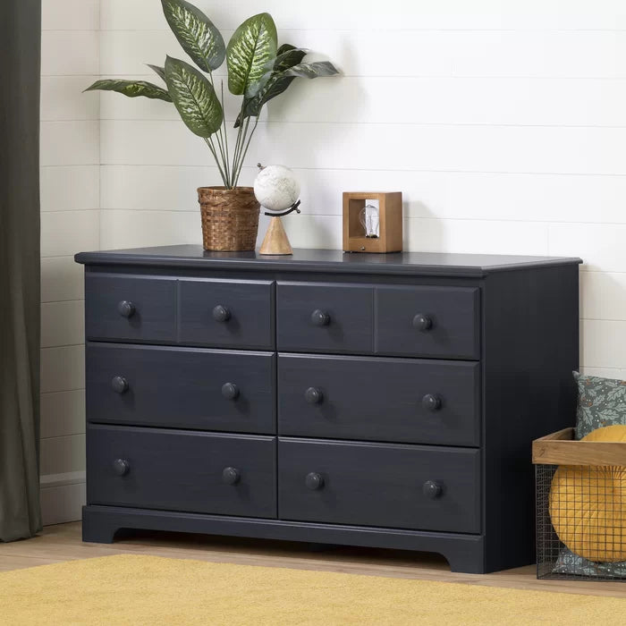 Emyree 52'' Wide 6 - Drawer Double Dresser – Salvage & Co Indy