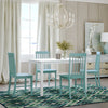 Endicott 5 Piece Dining Set, Green (#K1334)