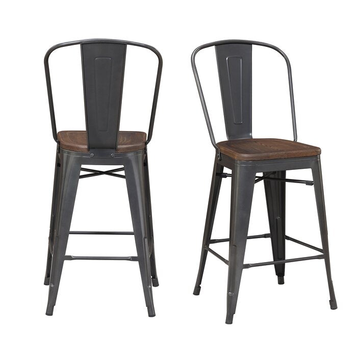 Set of 2 - Enfield 42" Bar Stools (#904)