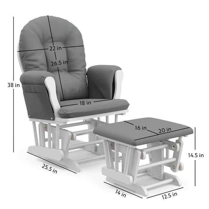 Erikson glider sales and ottoman