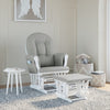 Erikson Glider with Ottoman
