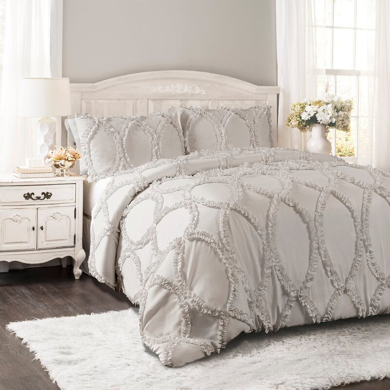 Erion 3 Piece Comforter Set (full/queen) SS138