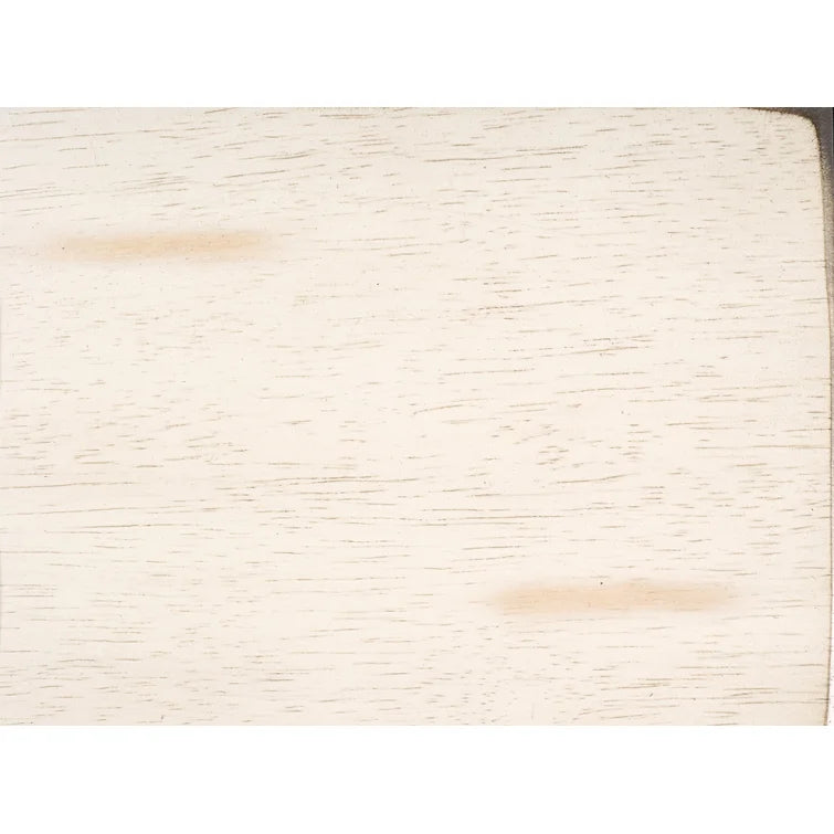 White Sand Eshell Solid Wood Cross Back Side Chair (Set of 2)