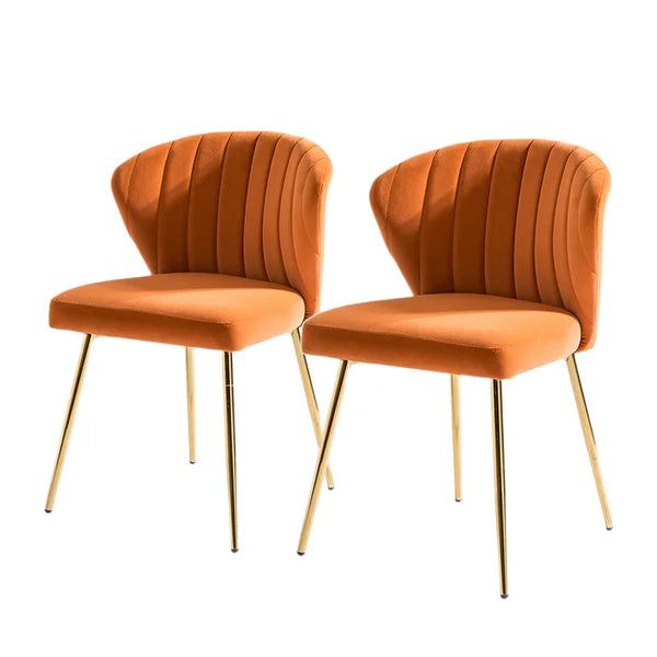 Esmund 20 Wide Tufted Velvet Side Chair Set of 2 Salvage