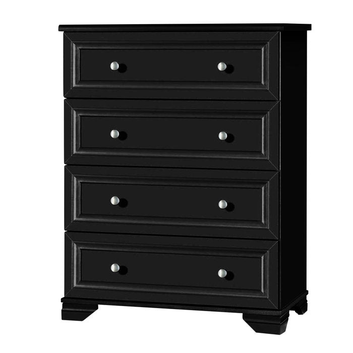 Black Essex 31.5'' Wide 4 Drawer Dresser
