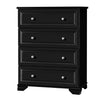 Black Essex 31.5'' Wide 4 Drawer Dresser