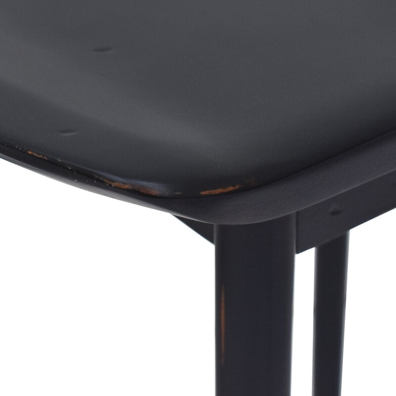 Black Ethanalexander Solid Wood Counter Stool *as-is*