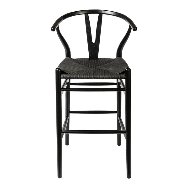 Black Etta Solid Wood Bar