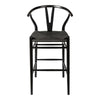 Black Etta Solid Wood Bar