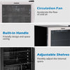 110 Cans (12 oz.) Freestanding Beverage Refrigerator with Wine Storage