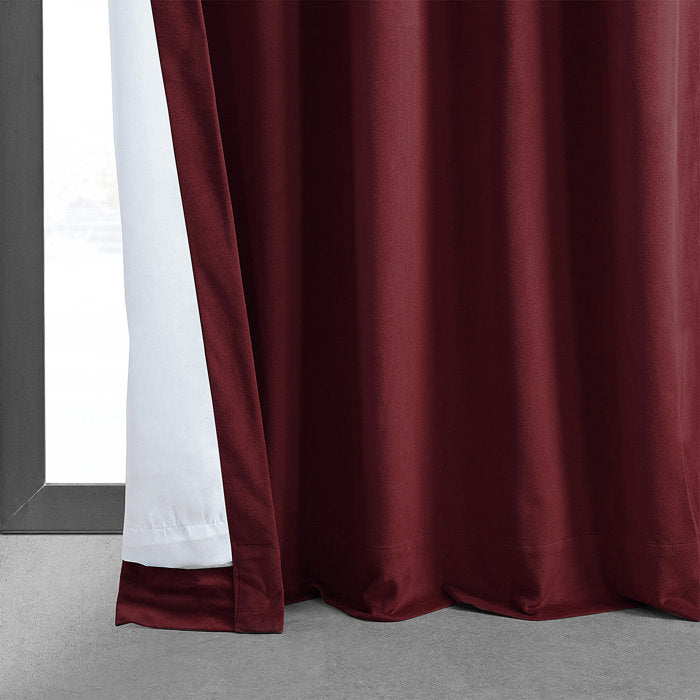 50"W x 108"L Evanne Polyester Curtain, (Set of 2)