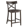 Evelin Solid Wood Counter Stool