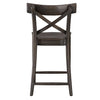 Evelin Solid Wood Counter Stool