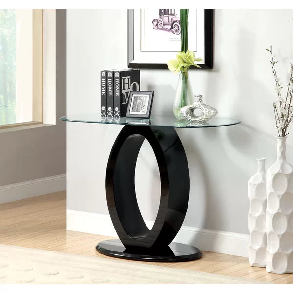Black Everette 47.25'' Console Table Top (Base Not Included)