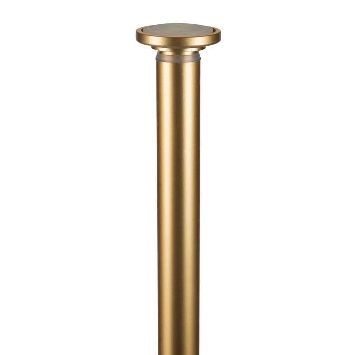 24"-42" Adjustable Tension Curtain Rod In Satin Gold