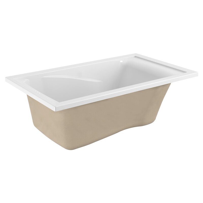 Evolution 60" x 36" Drop in Soaking Fiberglass Bathtub CYB870