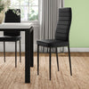 Black Exmore Upholstered Side Chair (Set of 4) K8421