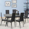 Black Exmore Upholstered Side Chair (Set of 4) K8421