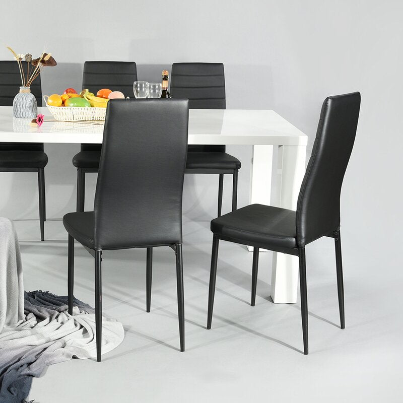 Black Exmore Upholstered Side Chair (Set of 4) K8421