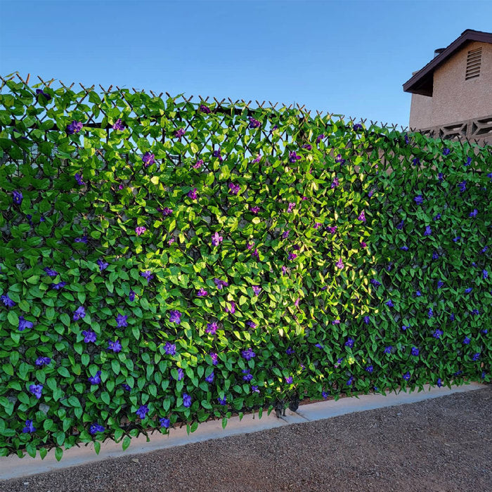Expandable Faux Ivy Privacy Fence Panel - 1Pack