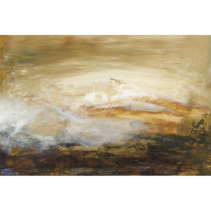 24" H x 36" W x 1.25" D Exploring II - Wrapped Canvas Painting