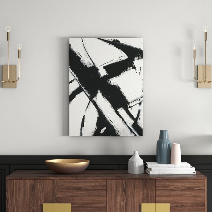 40" H x 26" W x 0.75" D Expression Abstract I Painting