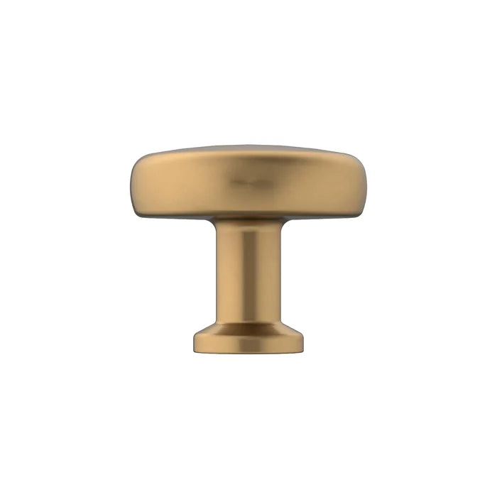 Champagne Bronze Factor 1 1/4" Diameter Round Knob, (Set of 10)