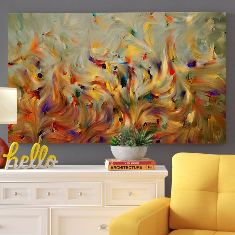 28" H x 48" W Faith, Not Emotion by Mark Lawrence - Print on Canvas