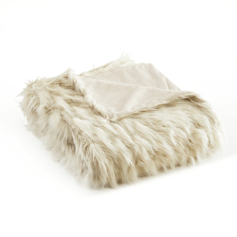 Beige Faizan Throw  ss677