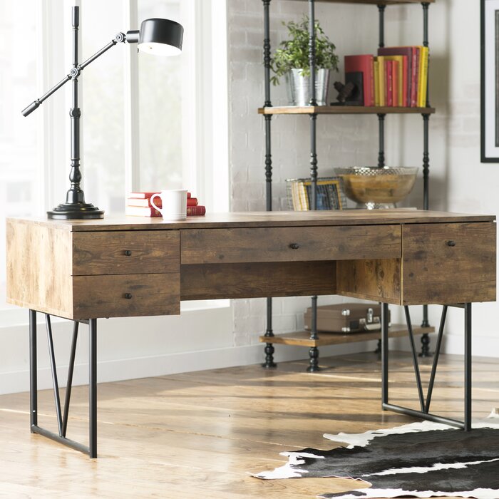 Brown/Black Fallon Desk K8017