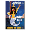 Leukerbad Art On Canvas Advertisements