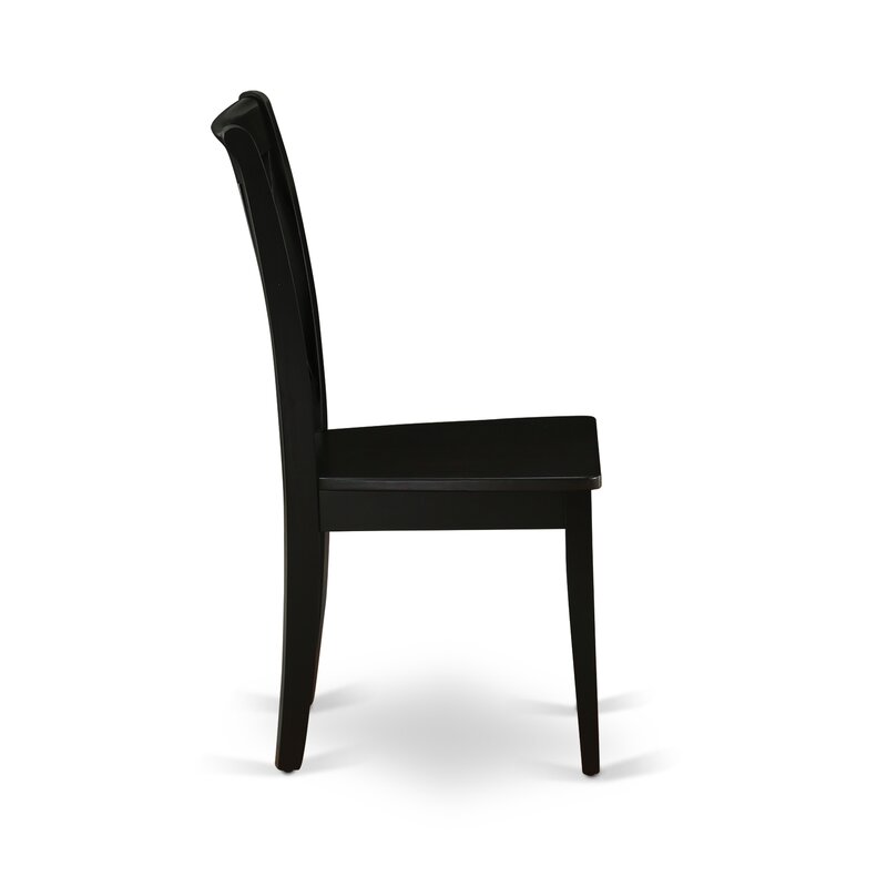 Black Farris Solid Wood Side Chair (Set of 2) CYB119