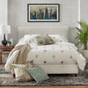 Faucett Upholstered Bed, Queen (( frame only no headboard))