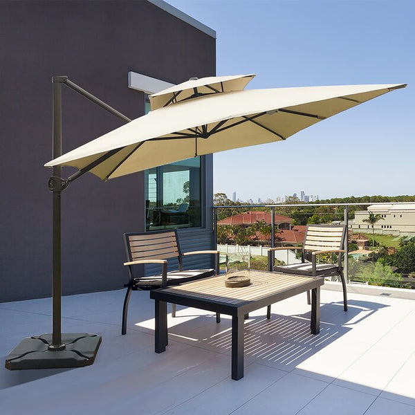 Fazeley 9' x 12' Rectangular Cantilever Umbrella LX4424 – Salvage & Co Indy Fazeley 9' x 12' Rectangular Cantilever Umbrella LX4424 – Salvage & Co Indy
