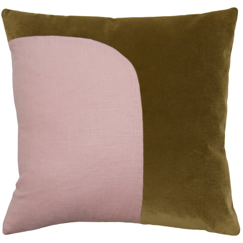 20" x 20" Moss/Petal Felix Throw Pillow AT125