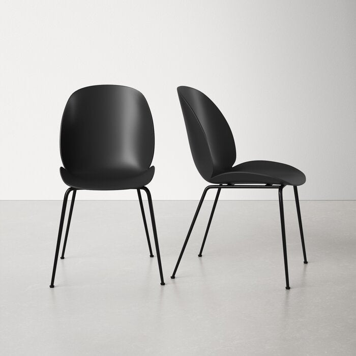 Black Fenway Side Chair (Set of 2)