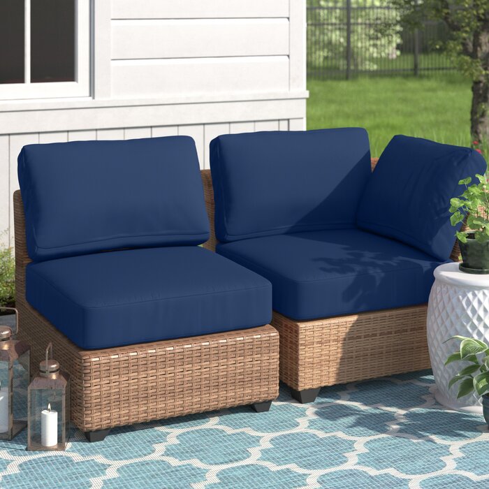 Fernando Outdoor Cushion Cover 26.5'' W x 26.5'' D (Set of 12)