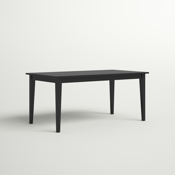 Ebony Ferryhill Extendable Solid Wood Dining Table