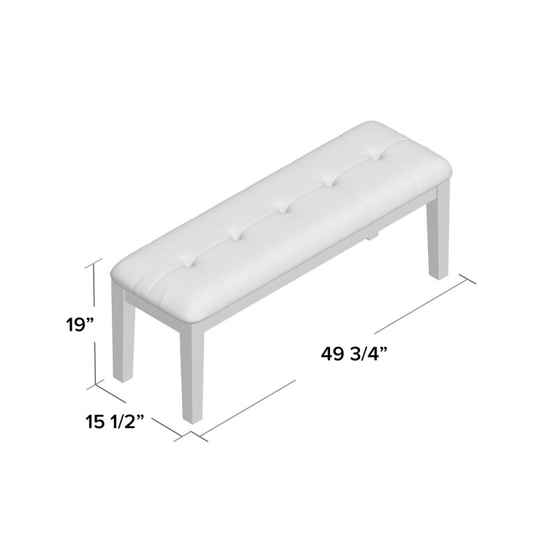 Fia Upholstered Bench #8078