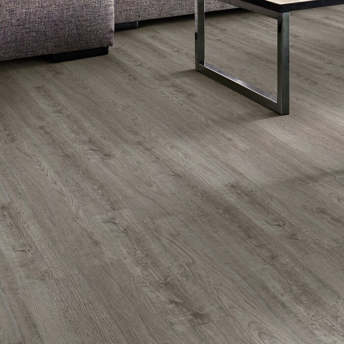 9 Boxes - Finley Choice 6" x 48" x 2mm Luxury Vinyl Plank, Gale Gray - 467.91 Square Feet (#K5614 - 9 BOXES)
