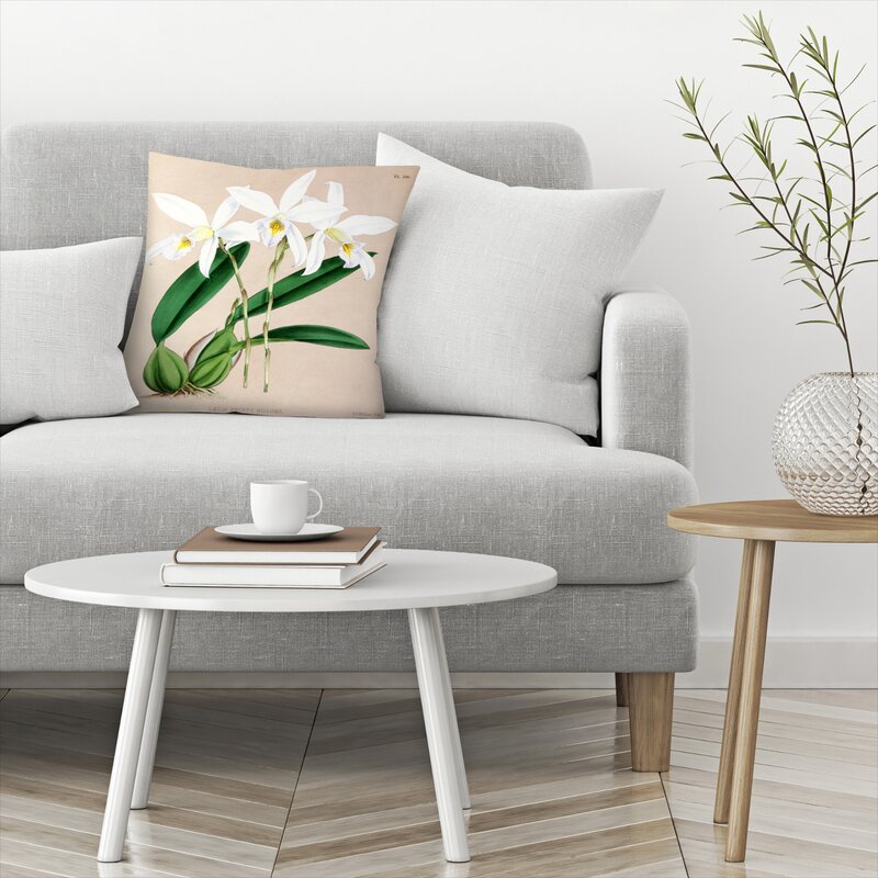 20" x 20" Fitch Orchid Laelia Anceps Hilliana Throw Pillow (Set of 3) VB424
