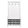 Flatiron Hall Tree with Bench and Shoe Storage TTR476