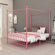 Load image into Gallery viewer, Flinn Canopy Bed Frame #8058
