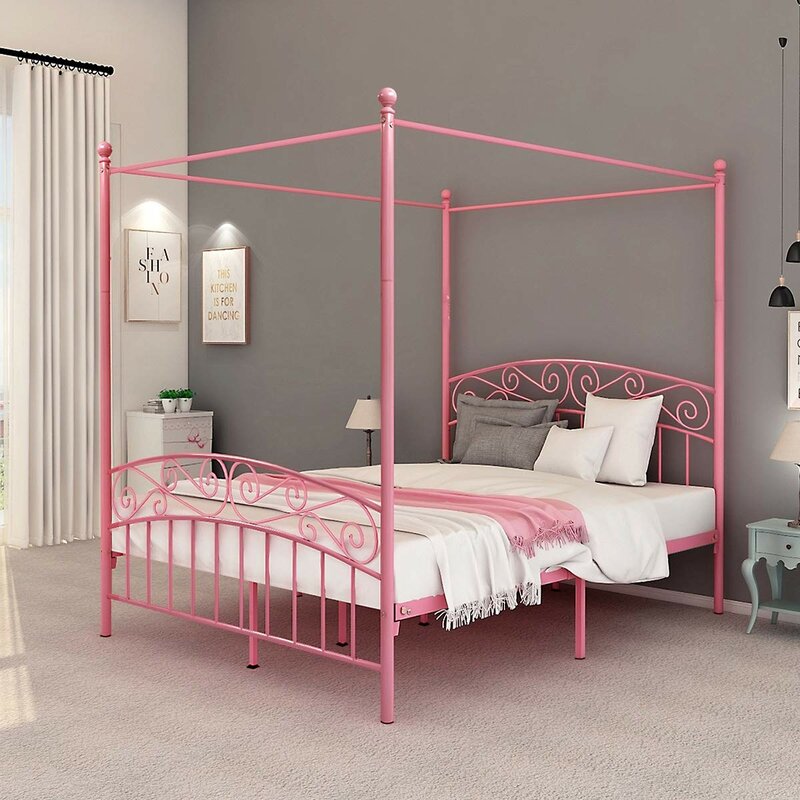 Flinn Canopy Bed Frame #8058