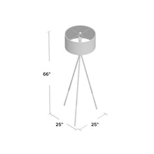 Load image into Gallery viewer, Floretta 66&quot; Tripod Floor Lamp **AS IS** (#K3890)
