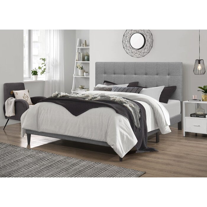 46.1'' H x 80.1'' W x 85.4'' L King Forsan Upholstered Bed