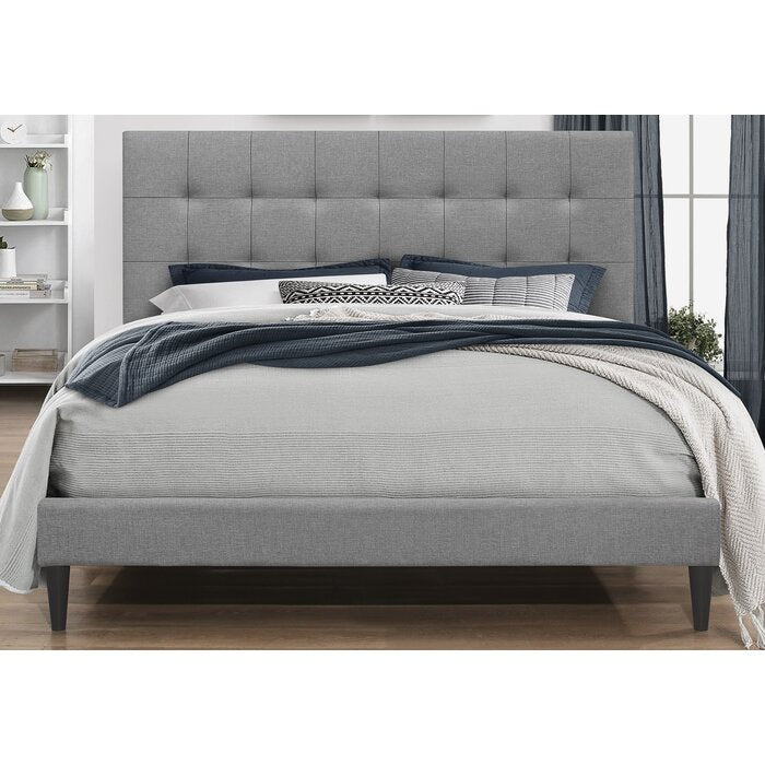 46.1'' H x 80.1'' W x 85.4'' L King Forsan Upholstered Bed