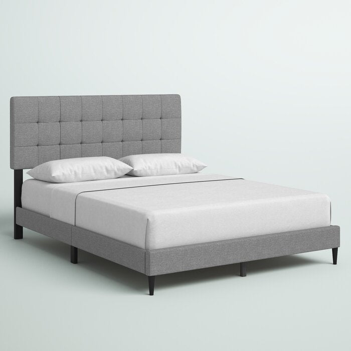 46.1'' H x 80.1'' W x 85.4'' L King Forsan Upholstered Bed