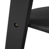 Black Fossum 63.18'' H x 29.72'' W Corner Bookcase